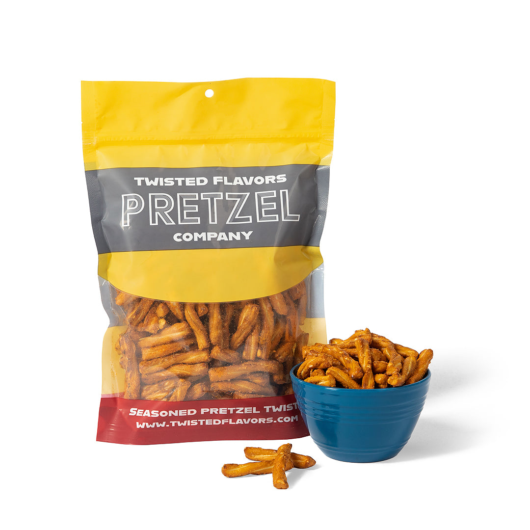 Barbecue Bacon Pretzel Twists